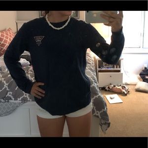 blue long sleeve vans shirt